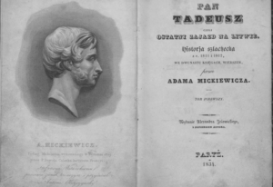 Pan Tadeusz 1 Wydanie Paryz 1834 Pan Tadeusz 1 Wydanie Paryz 1834